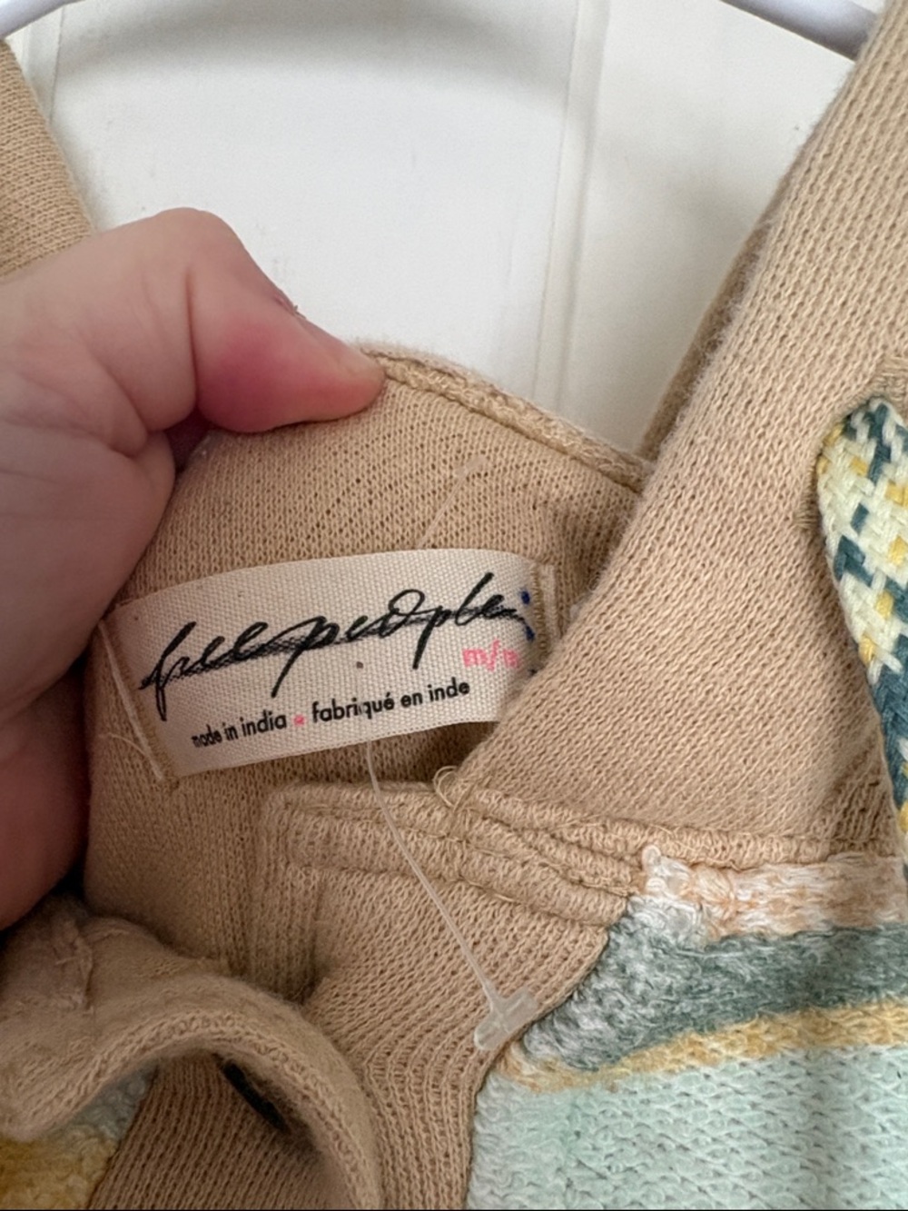 Rare free people rosewood sweatshirt size medium nwot - Picture 9 of 9